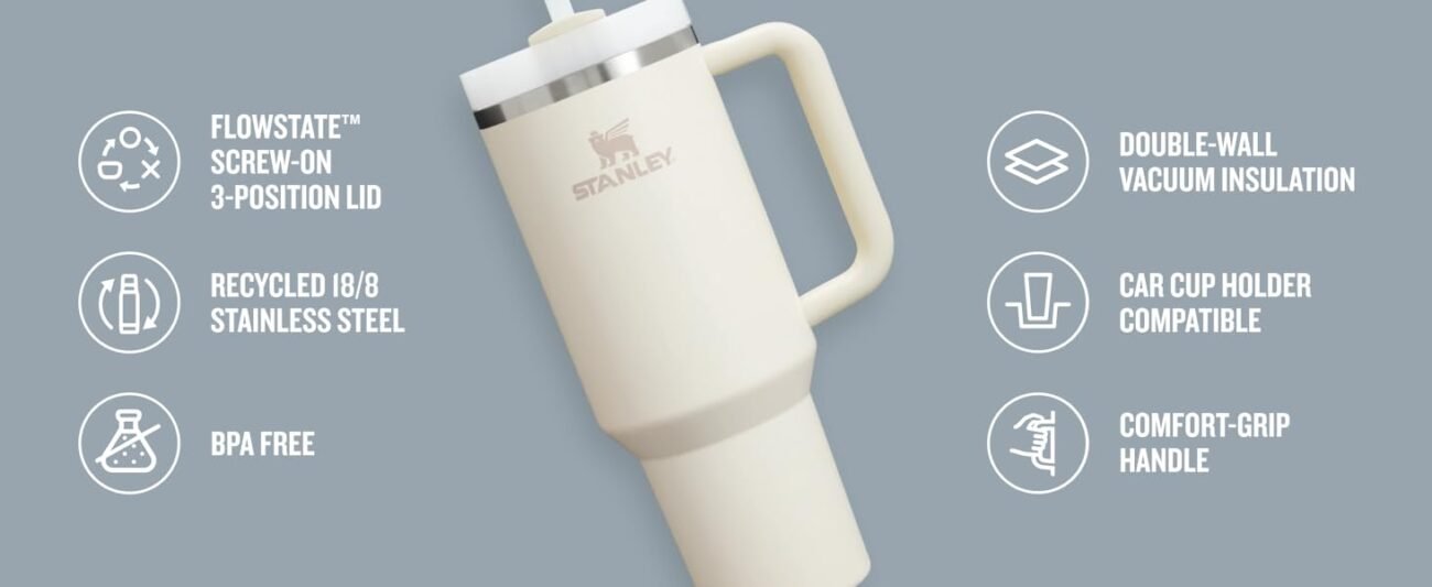 Best Tumbler Stanley Quencher H2.0 FlowState