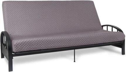 Milliard Memory Foam Futon Mattress – Full Size (Frame Not Included) (Grey)