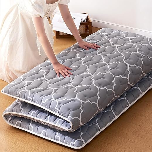 Premium Foam Japanese Floor Mattress Futon Mattress,100% High Density Comfortable Foam, Thicken Tatami Mat Sleeping Pad, Ideal for Comfort and Support, Twin (80" X 39")