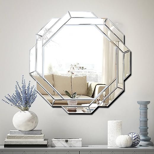 Hlartdecor Hexagon Mirror vs. BEAUTYPEAK Arch Mirror: A Comparison
