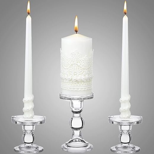 Irenare Unity Candles with Holder: Perfect for Weddings and Celebrations