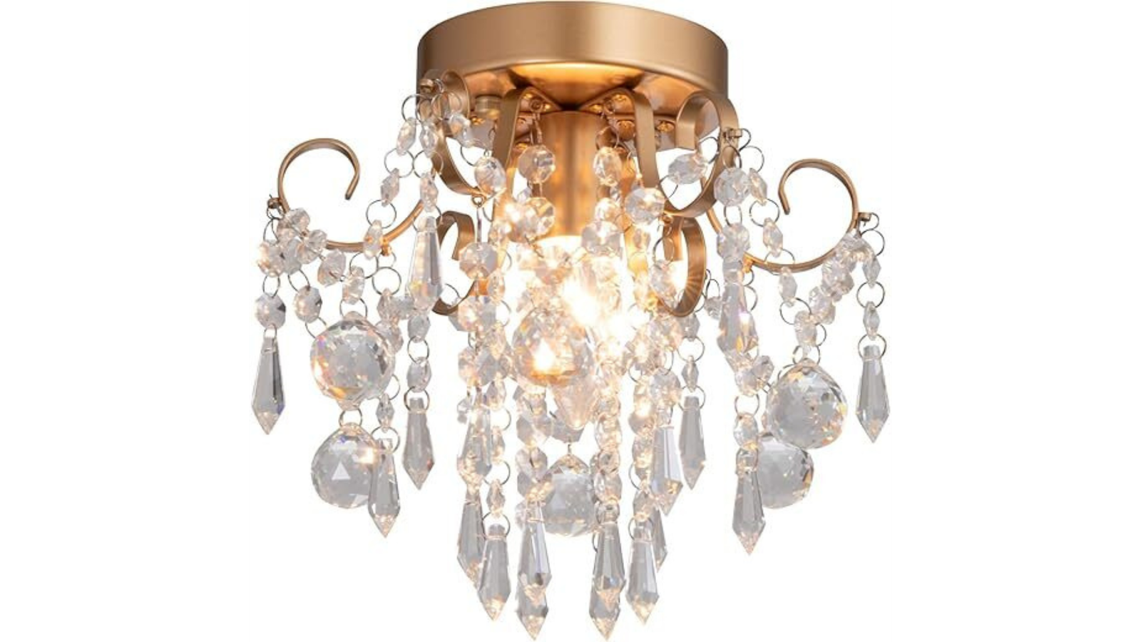 Q&S vs. LaLuLa Mini Chandelier Brighter
