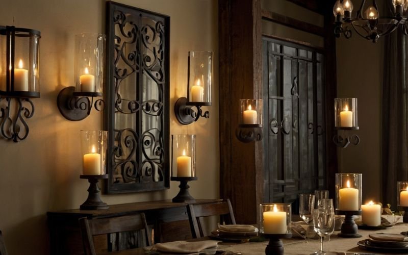 Perfect Candle Sconce for Cozy Dining Nights