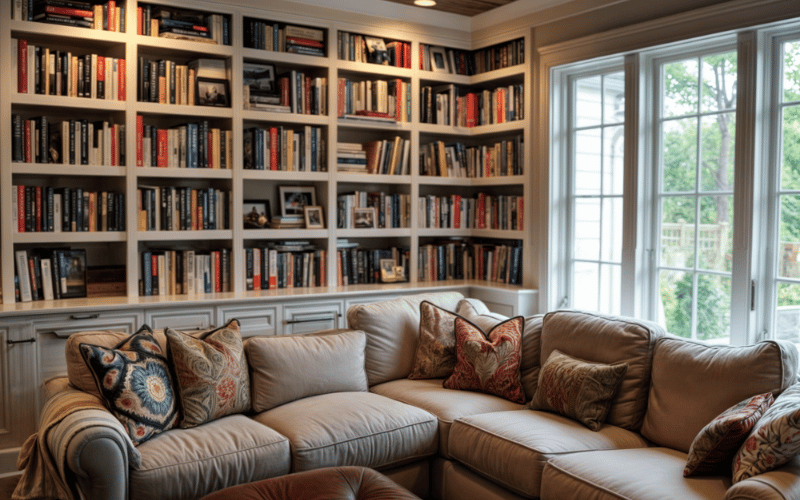 Built In Bookcases Designs