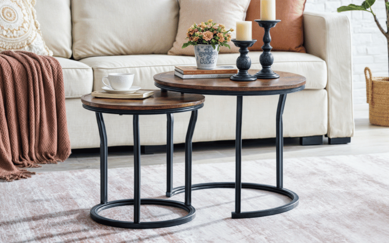 Decorate a Center Coffee Table in Your Living Room