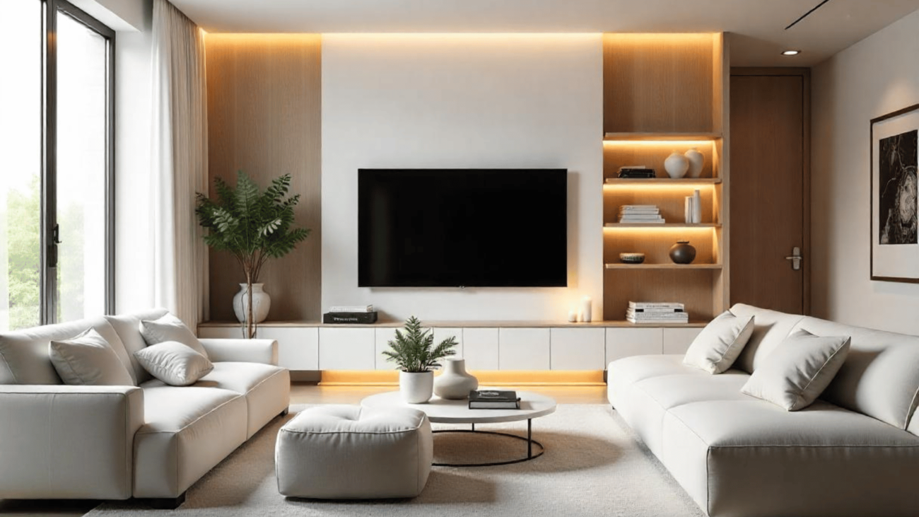 Integrate your TV into Cozy Corners for Comfort