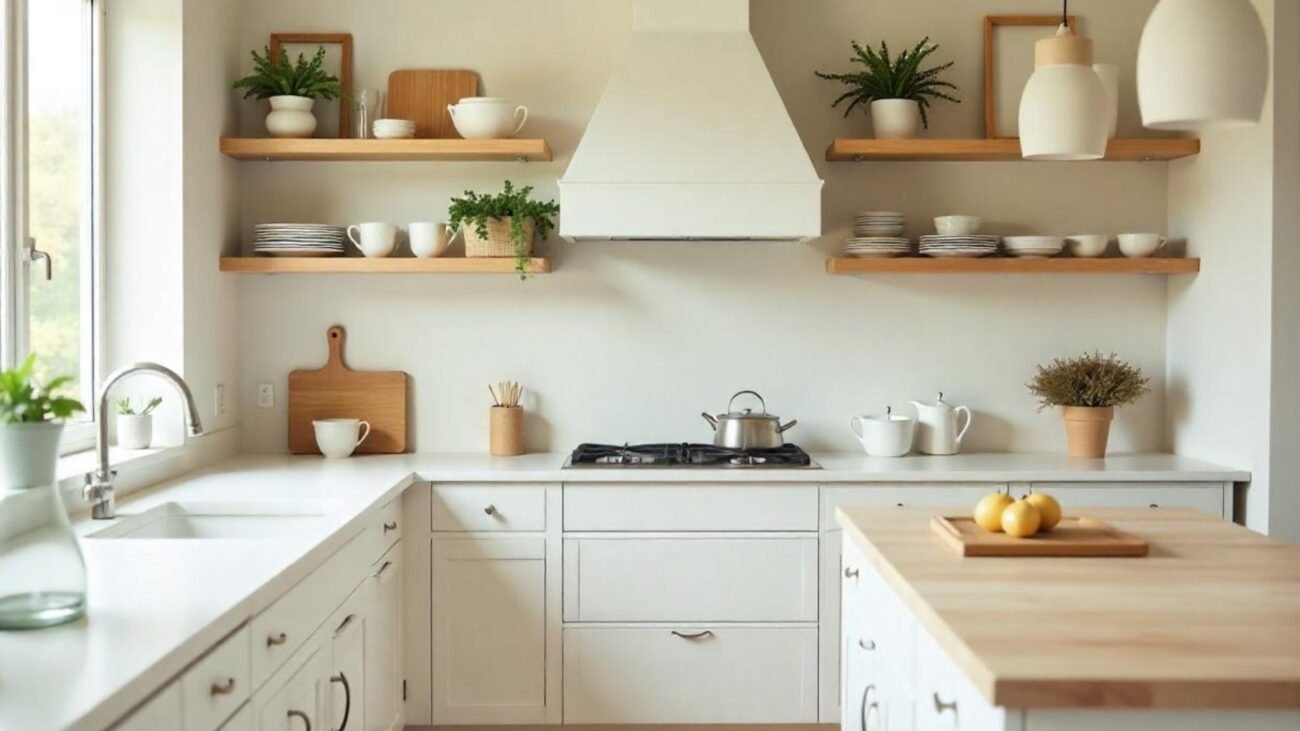 Kitchen Open Shelving