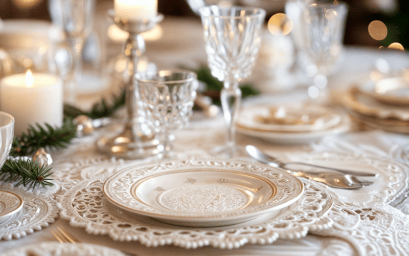 Charming Vintage Table Setting