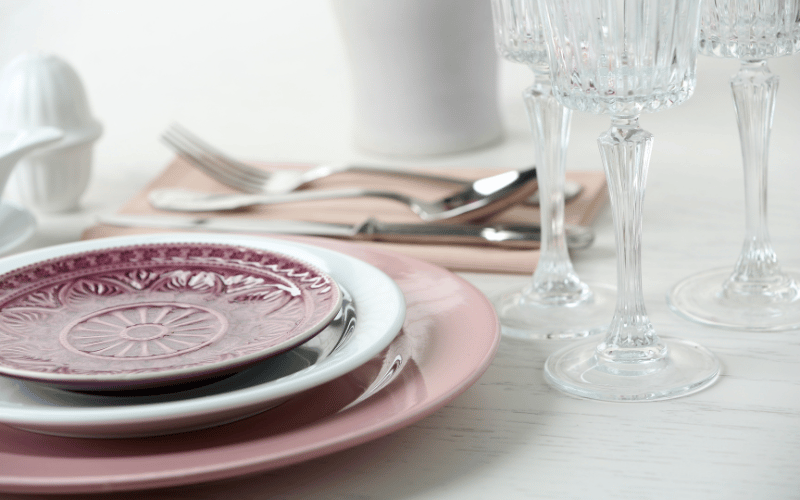 Charming Vintage Table Setting