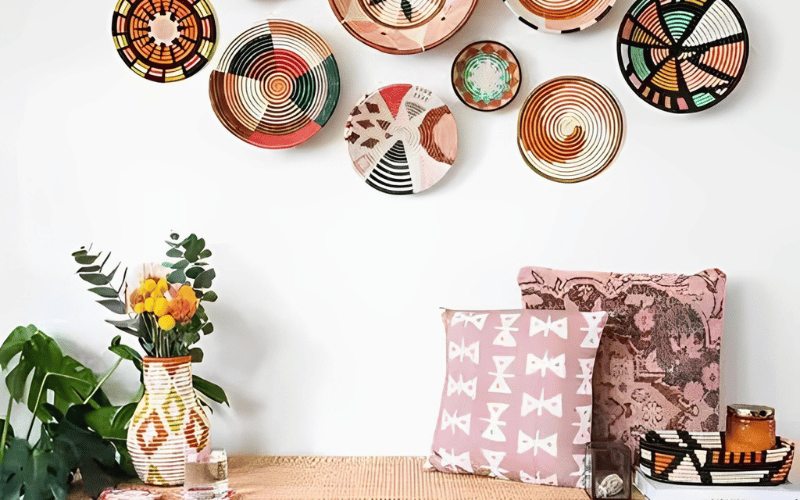 How to Hang Plates Platters Bowls