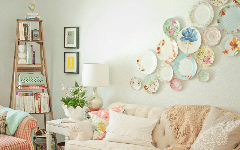 How to Hang Plates Platters Bowls