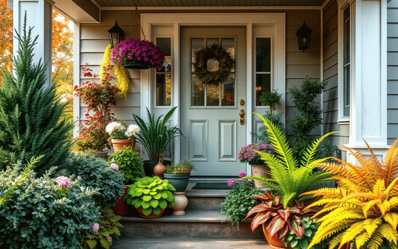 Seasonal Front Porch Decor