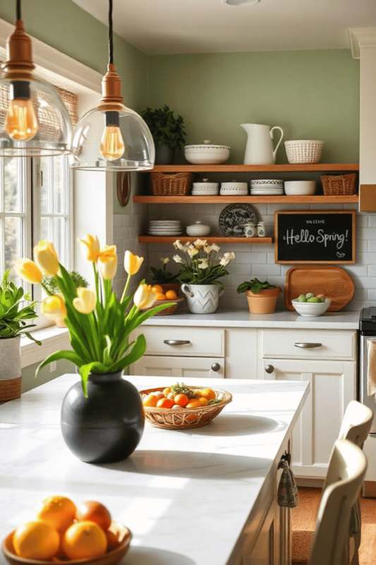 Refresh a Kitchen for Spring