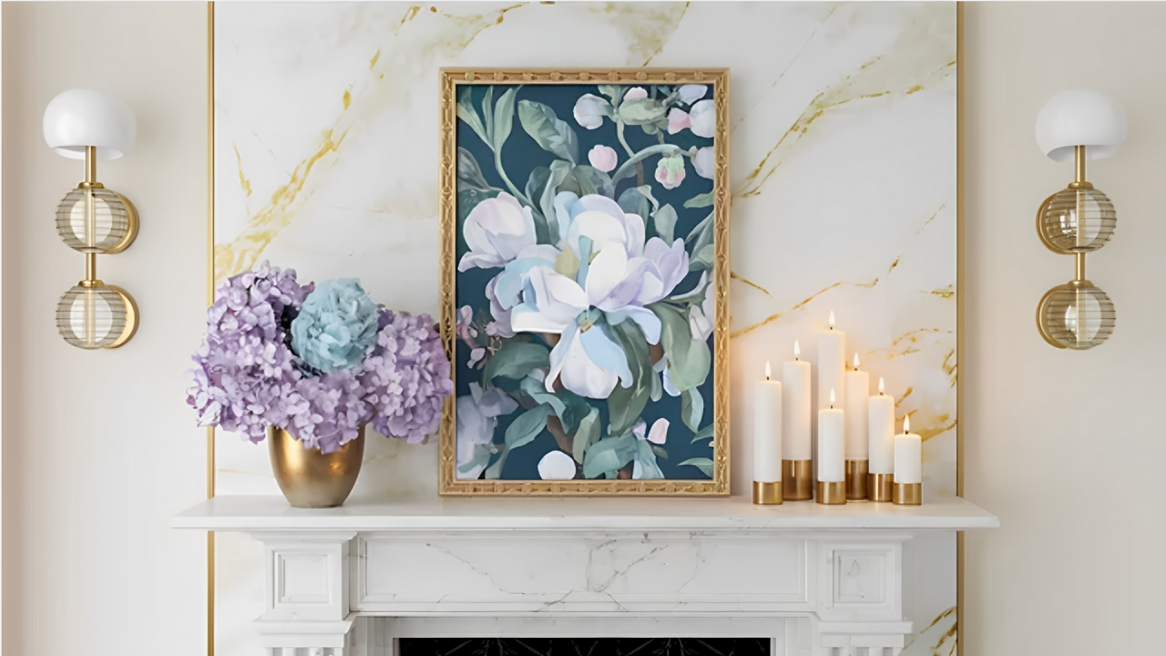 Spring Mantel Decor Ideas