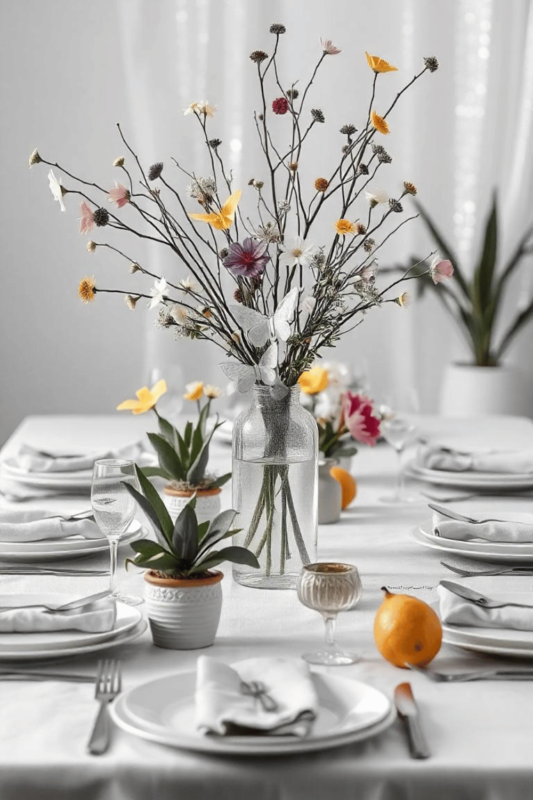 Spring Table Settings