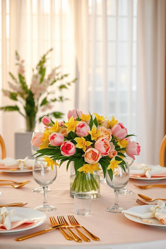 Spring Table Settings