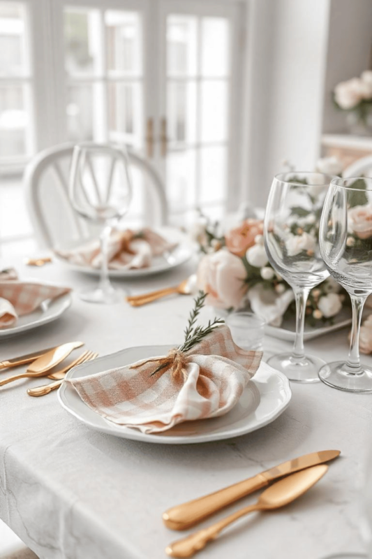 Spring Table Settings