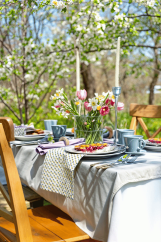 Spring Table Settings