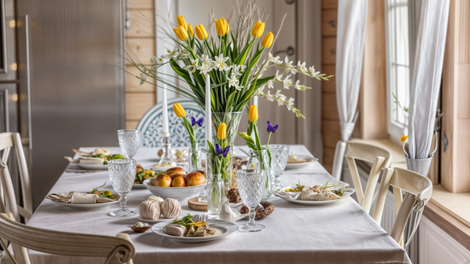 Spring Table Settings