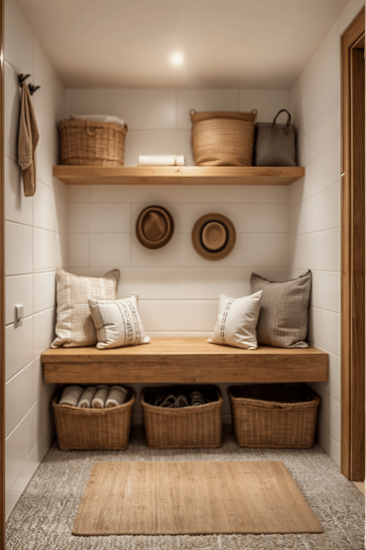 Tiny Mudroom