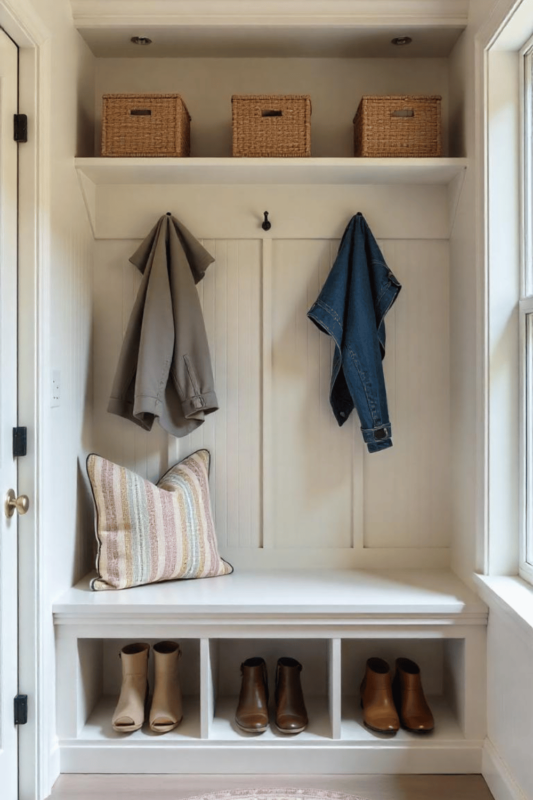 Tiny Mudroom