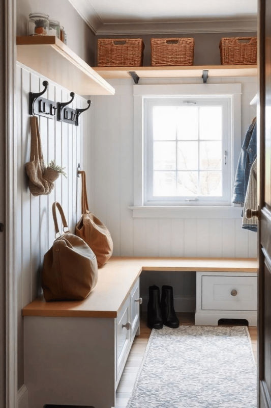 Tiny Mudroom