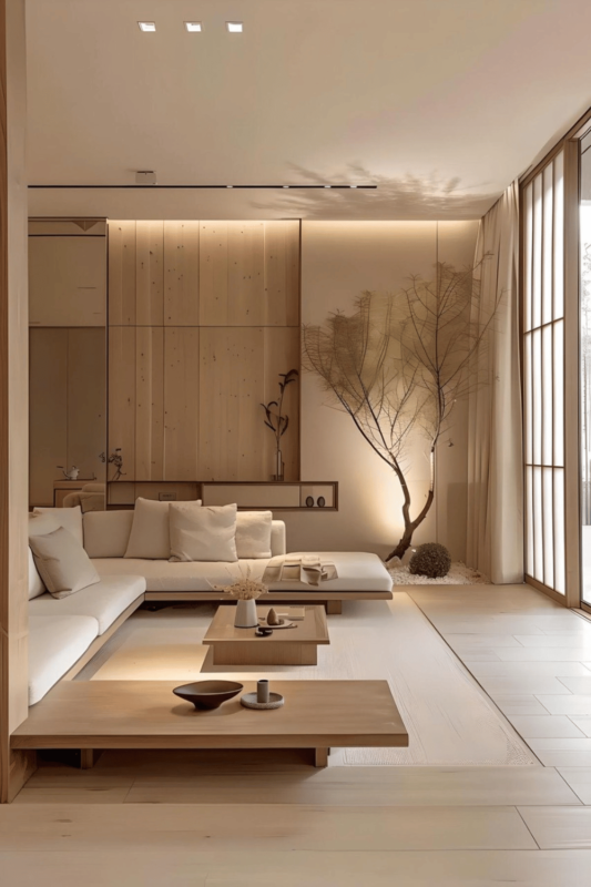 Zen Inspired Living Space