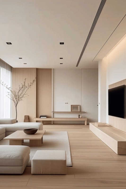 Zen Inspired Living Space